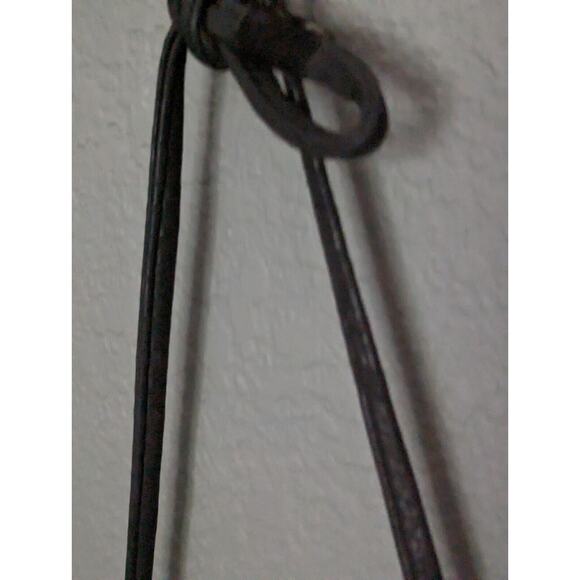 Vintage Carlo Fiori Italy Snakeskin Patchwork Leather Shoulder Bag Crossbody 80s - Picture 7 of 12